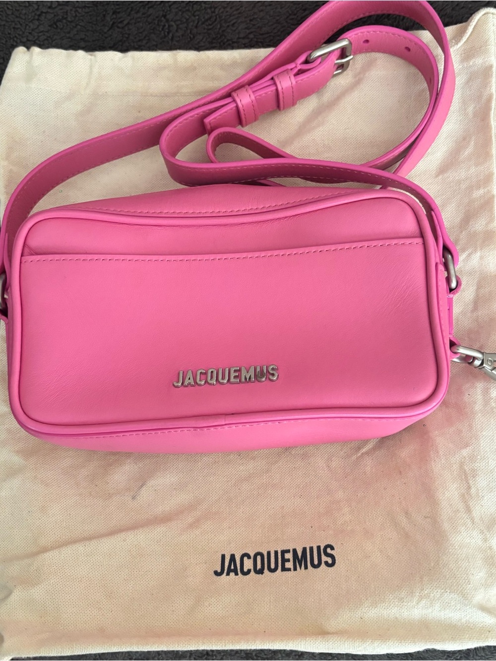 Jacquemus Le baneto leather crossbody bag